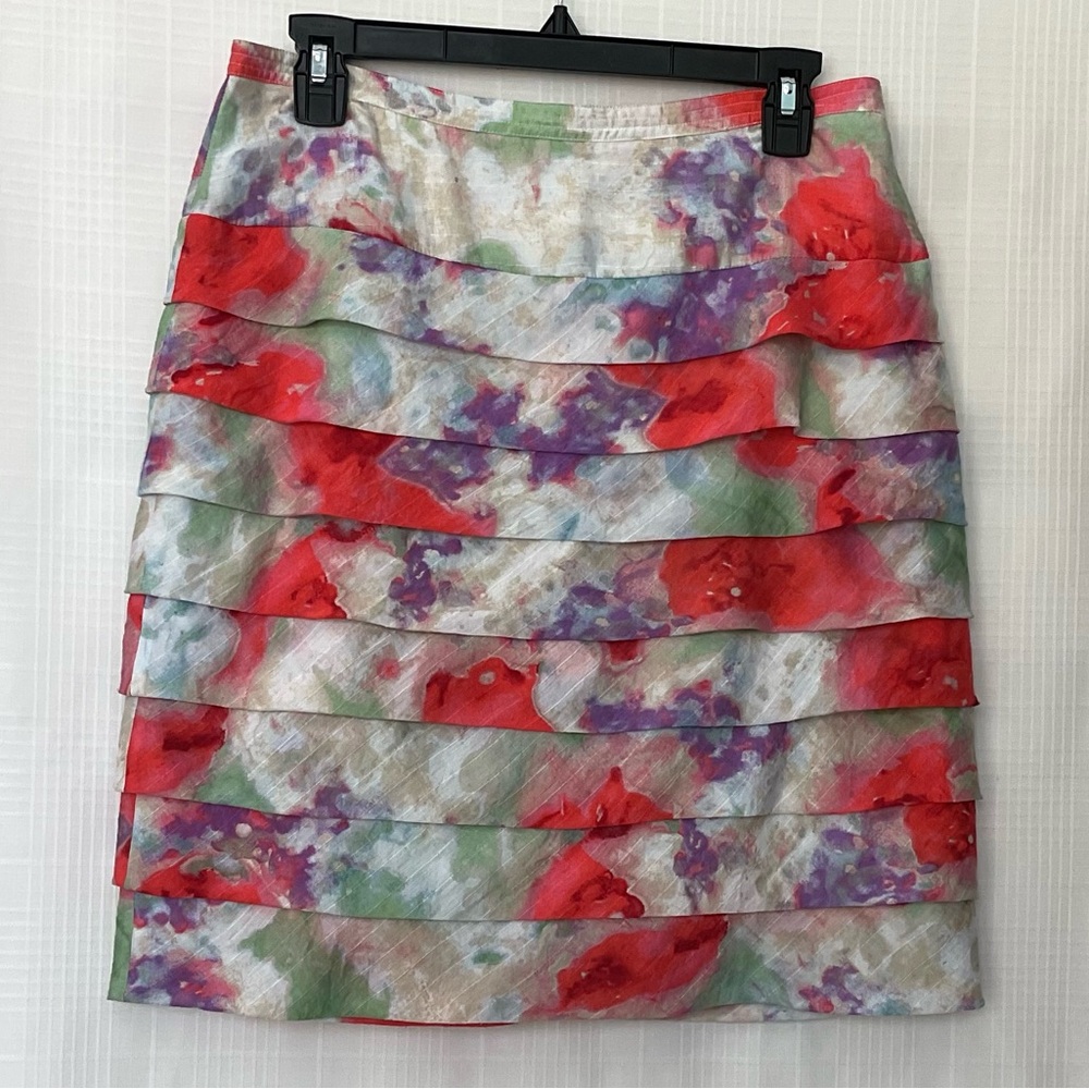 RACHEL Rachel Roy colorful tiered skirt